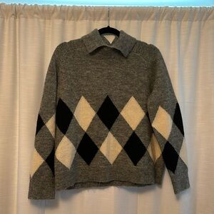 Design History Medium gray turtleneck sweater